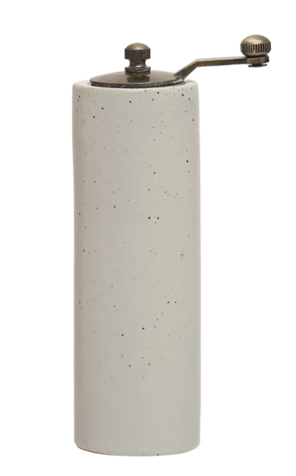 Stoneware Salt/Pepper Grinder