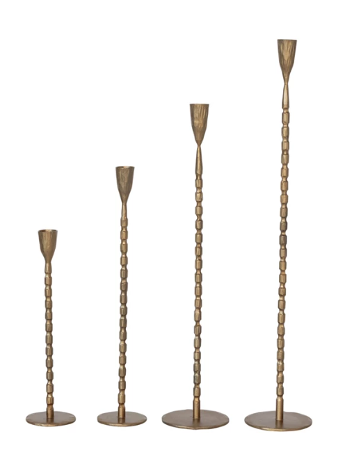 XLG - Hand-Forged Brass Cast Iron Taper Holder