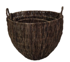 MD - Woven Banana Leaf Baskets w/ Handles