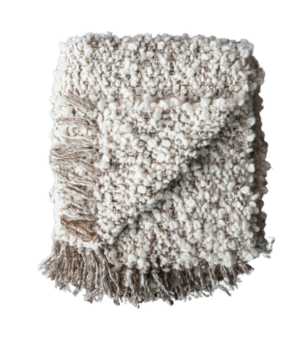 New Zealand Wool Shag Throw
