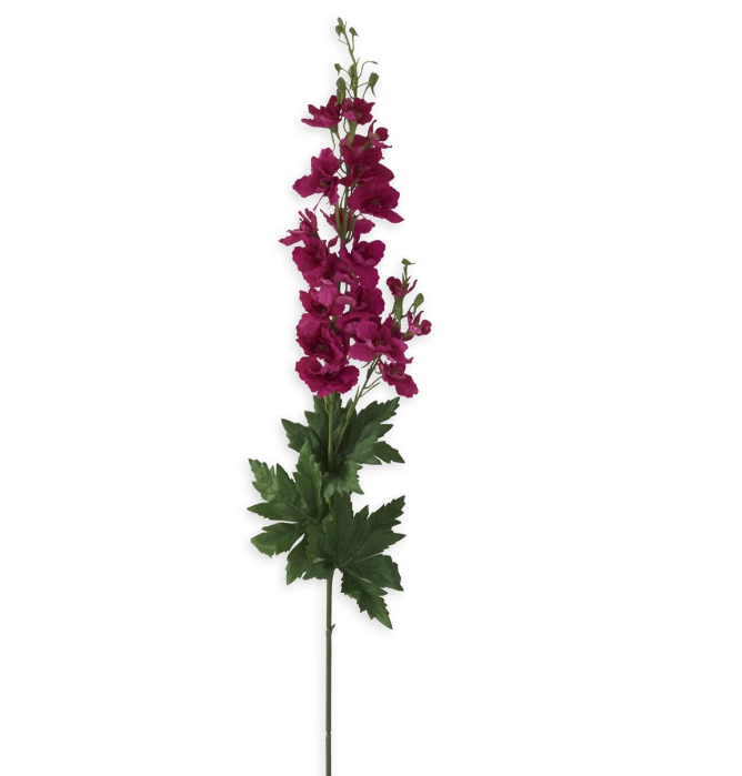 36" Fuchsia Real touch Delphinium
