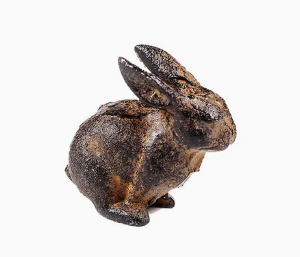 Small Cast Iron Rabbit