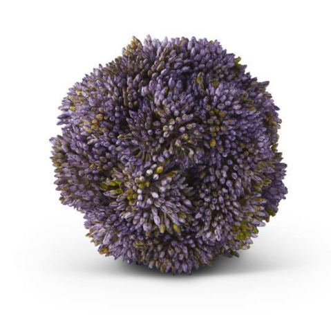 4" Light Purple Sedum Ball