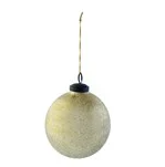Antique Gold Seeded Ornament