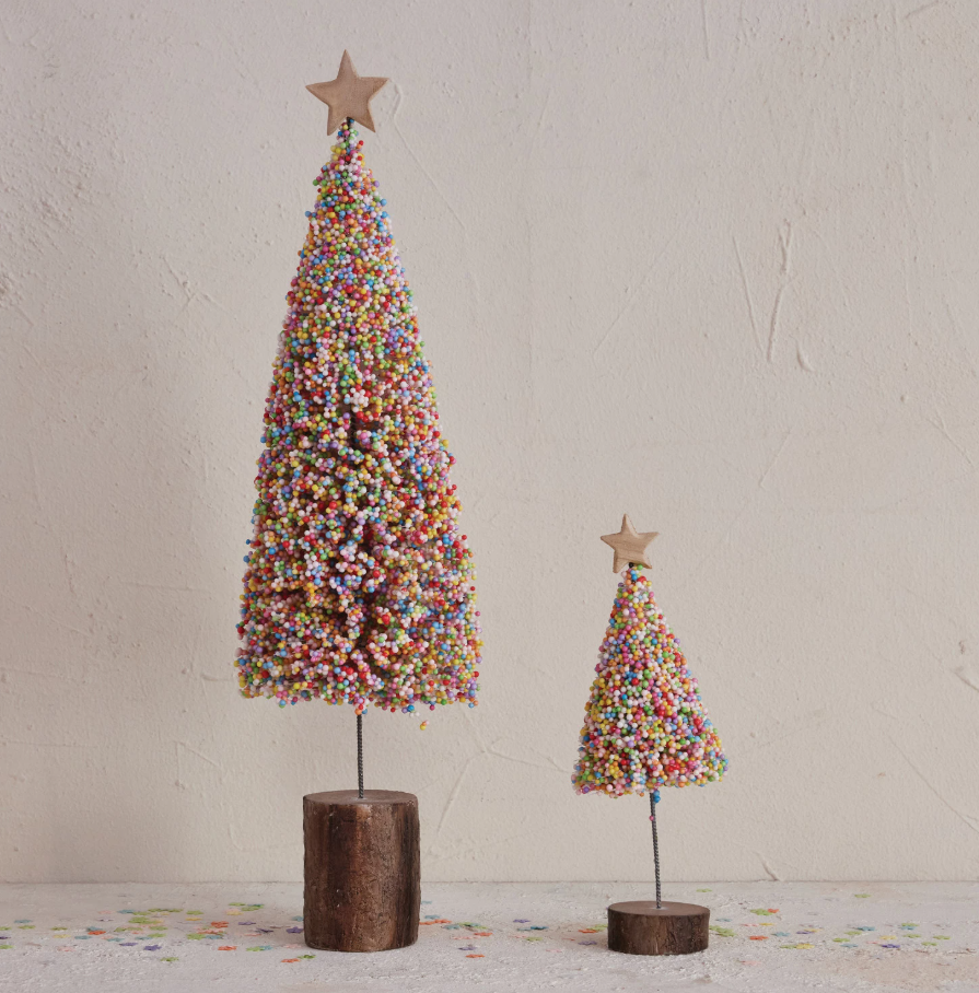 Microbeads & Resin Christmas Tree