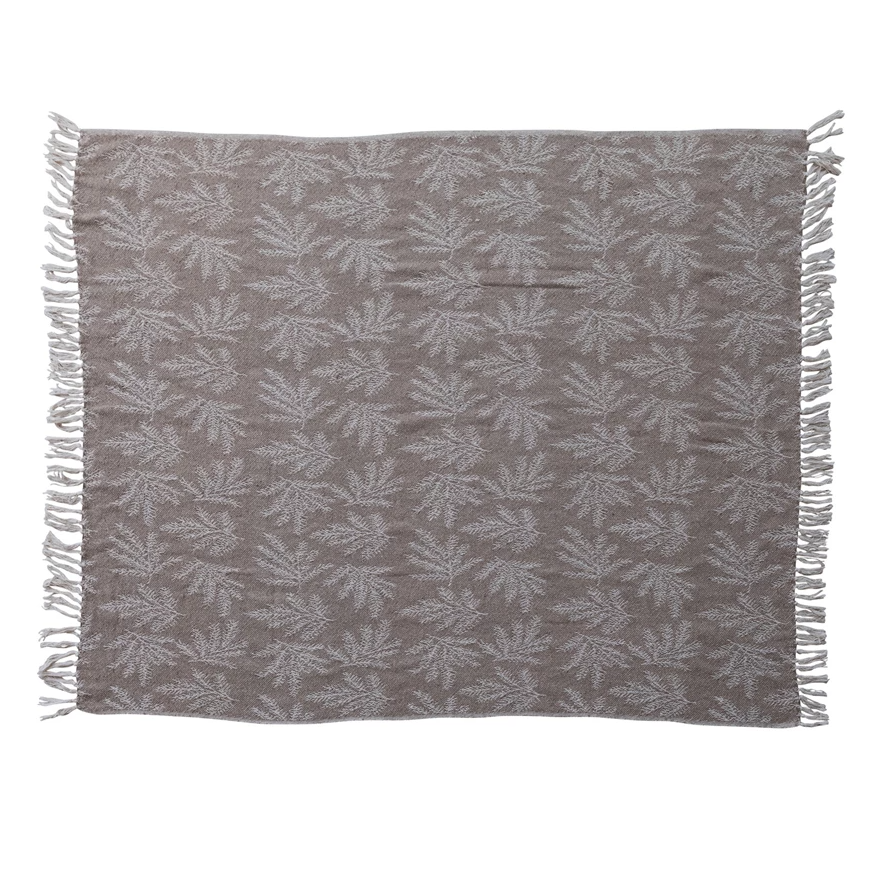 Jacquard Blend Reversible Throw