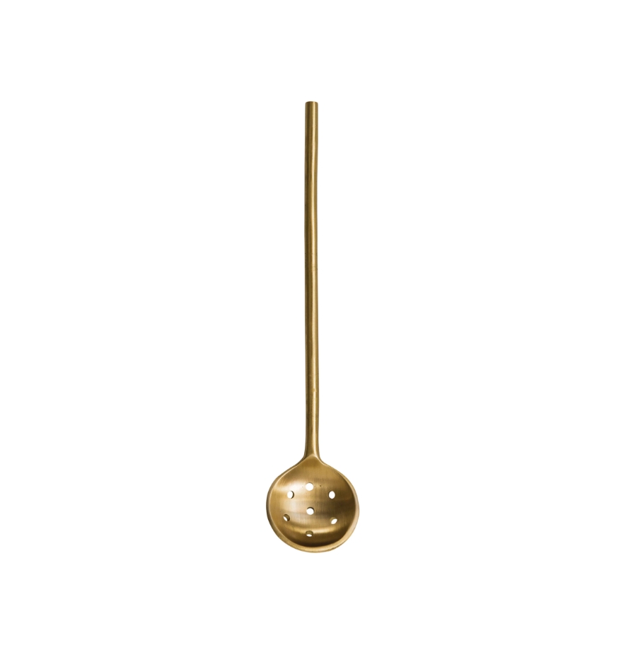 Brass Olive Spoon