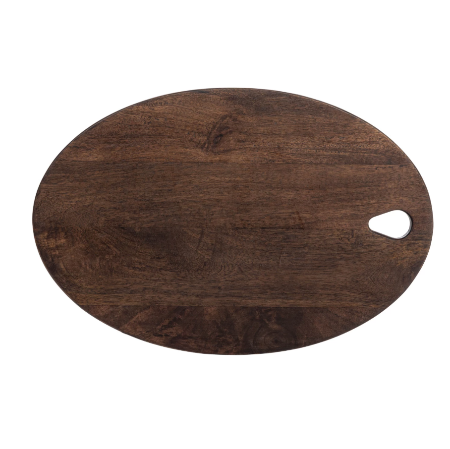 Oval Mango Wood Cheese/Cutting Board