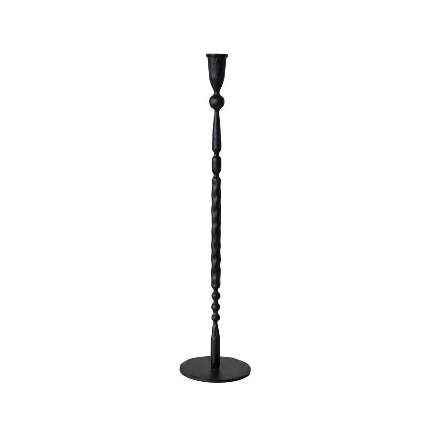Hand-Forged Cast Iron Taper Holder