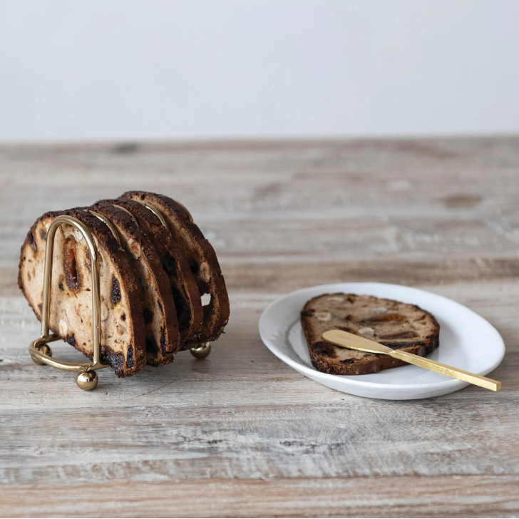 Gold Stainless Steel Toast Rack