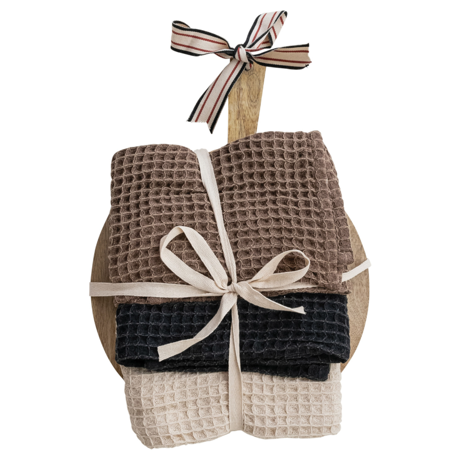 3 Towels + Board Set