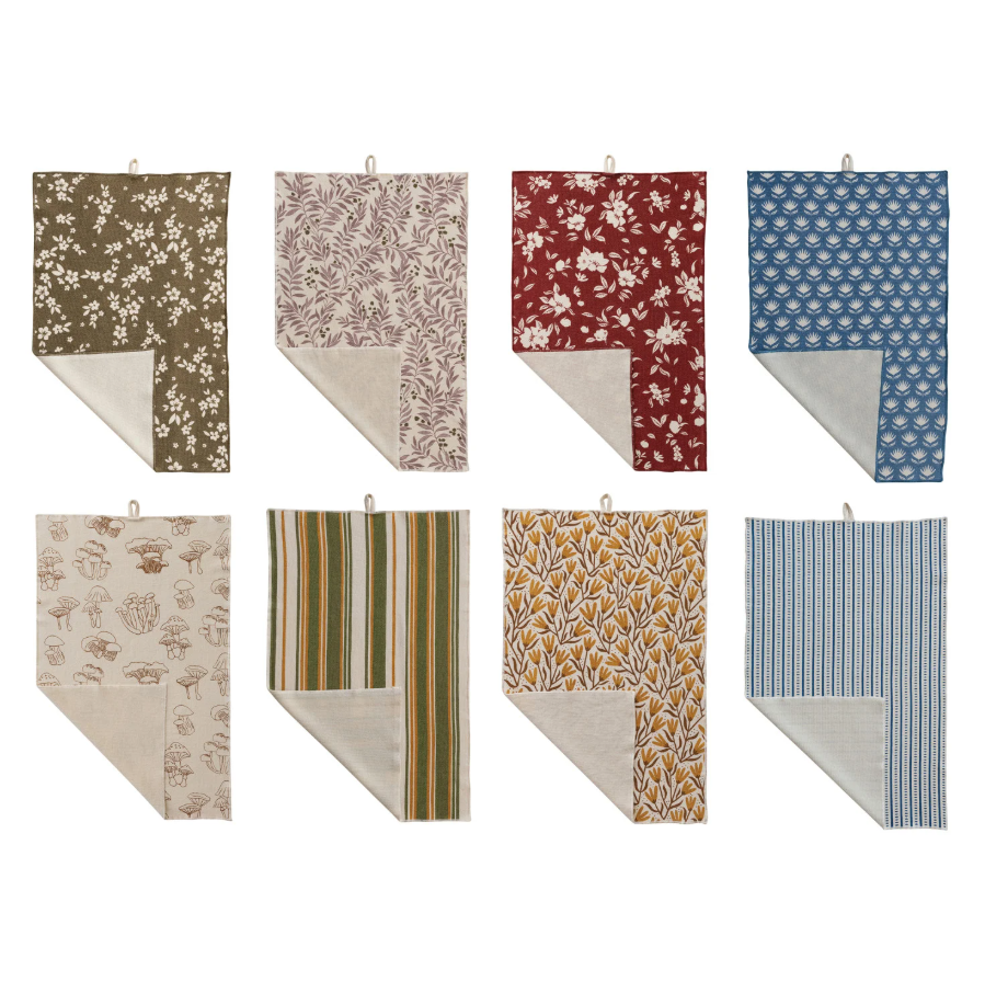 Terry Cloth Towel - BL STRIPE