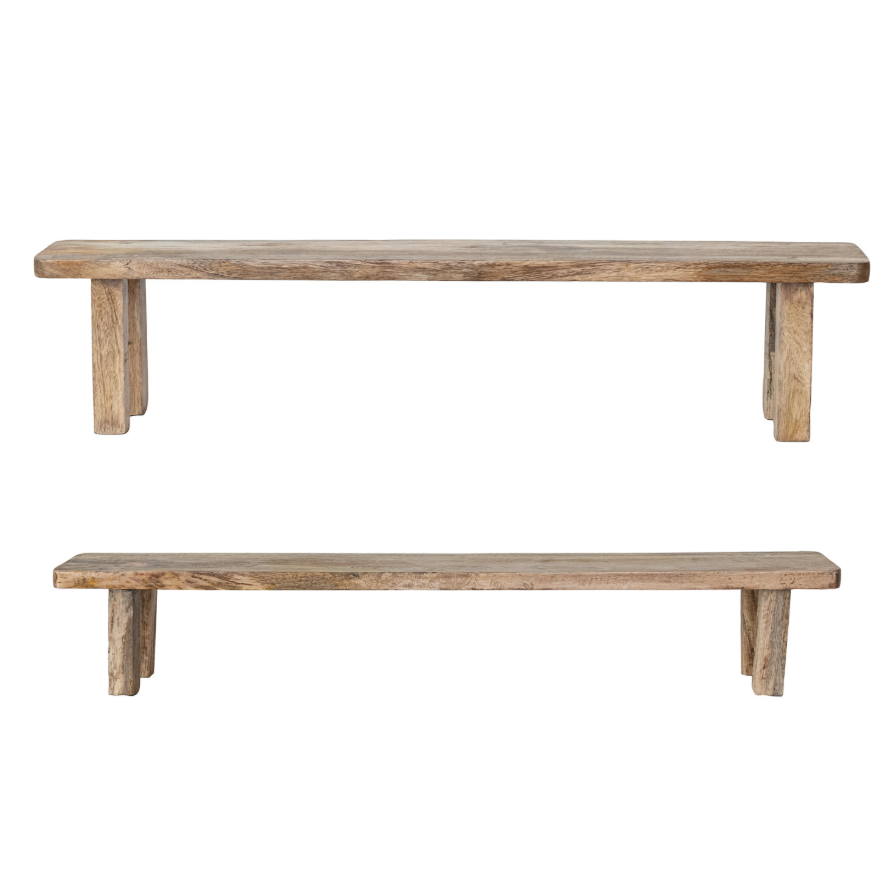 Mango Wood Nesting Pedestal - SM