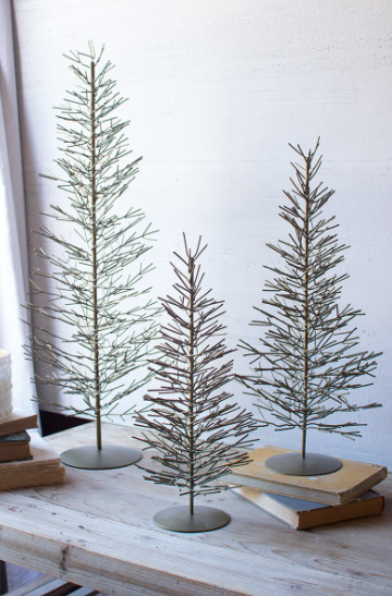 Antique Brass Wire Tree - S