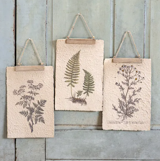Paper Tapestry w/ Hanger - 3 Styles