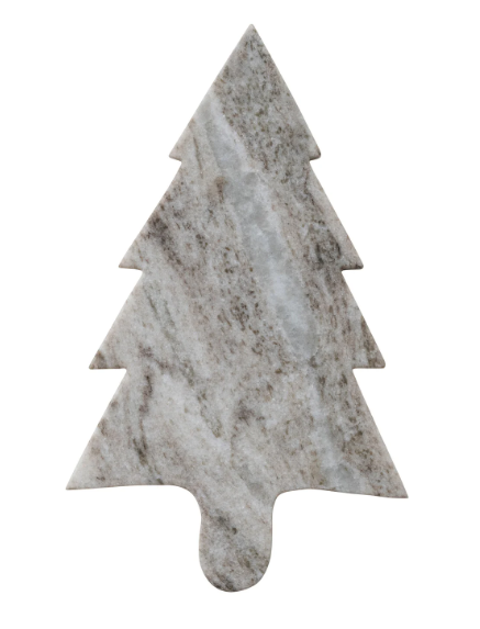Marble Tree Shaped Cheese/Serving Board