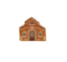 Gingerbread House Shaped Plate