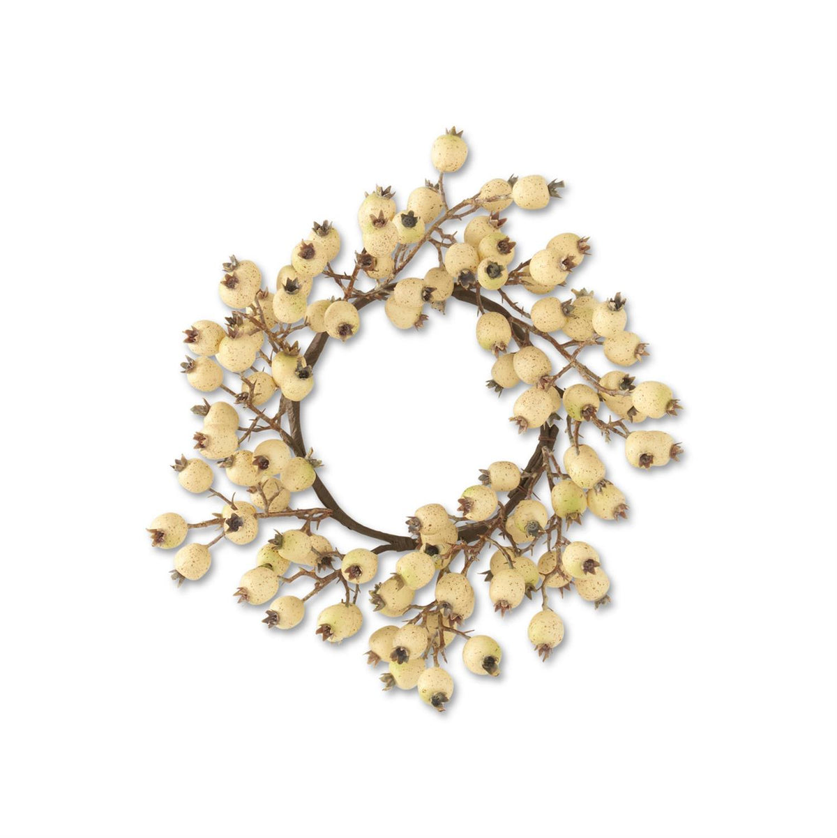 14" CREAM ROSEHIP RING