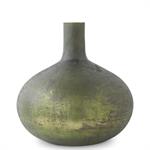 ANTIQUE GREEN MATTE VASE
