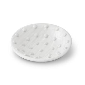 LG GLAZED POLKA DOT BOWL