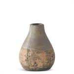 XS CERAMIC POT WITH GRAY GLAZED TOP
