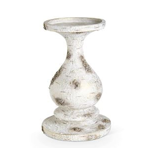 LG GOLD WASH BIRCH CANDLEHOLDERS