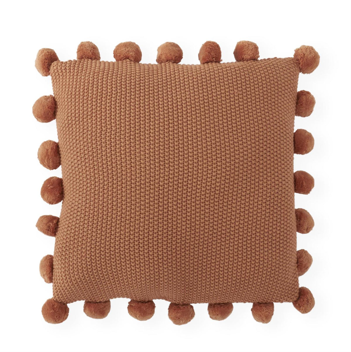 20"RUST STITCHED PILLOW