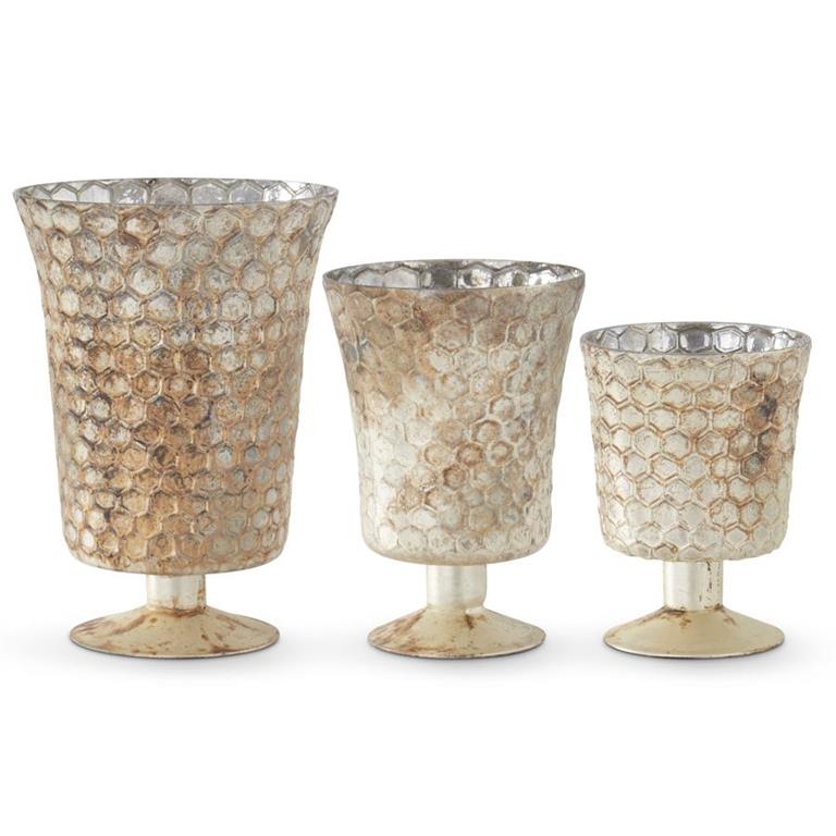 LG HONEYCOMB CHAMP. VASE