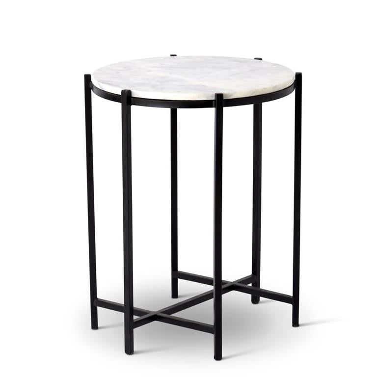 22.25" MARBLE TOP TABLE