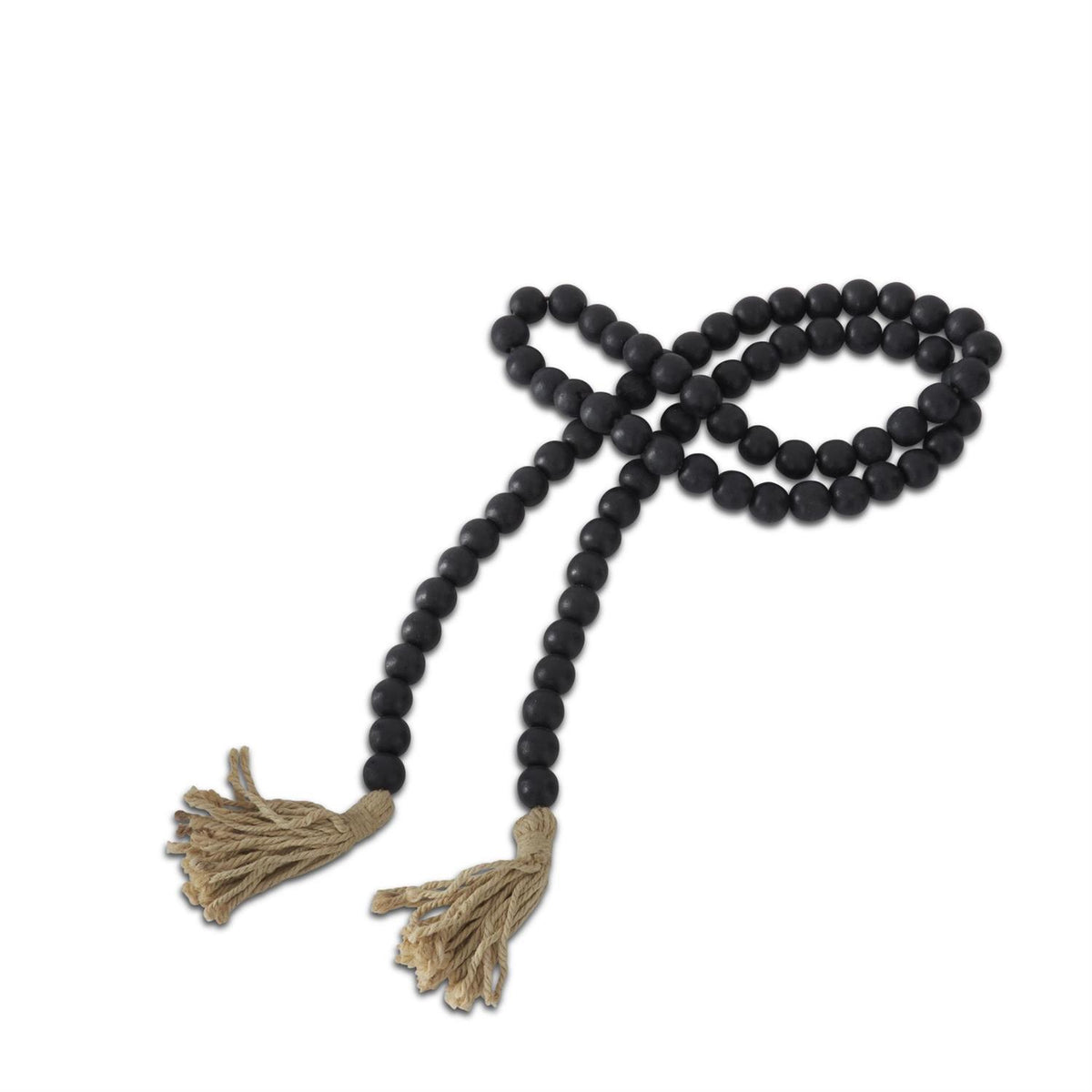 BLACK WOOD BEAD