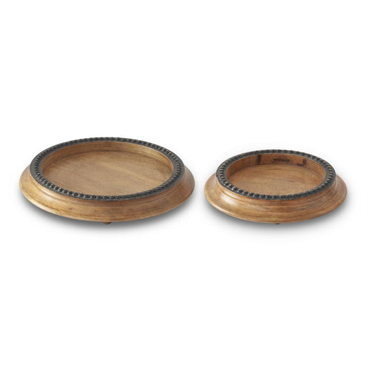 SMALL BLACK RIVET TRAY