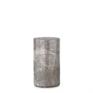 MD SILVER CRACKLED VASE