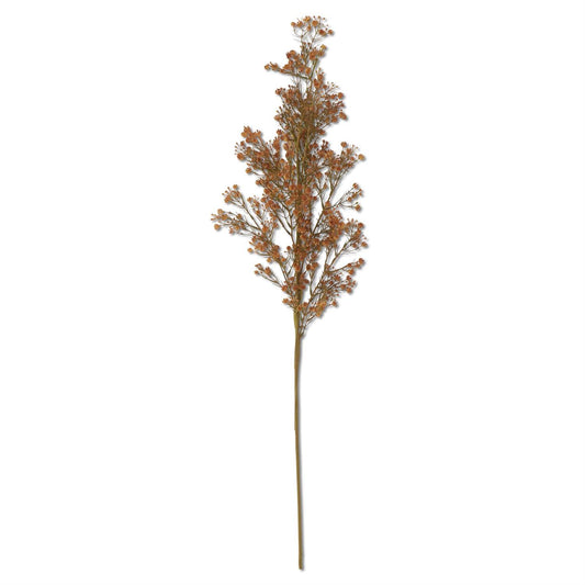 41"GOLD BROWN BABY BREATH STEM