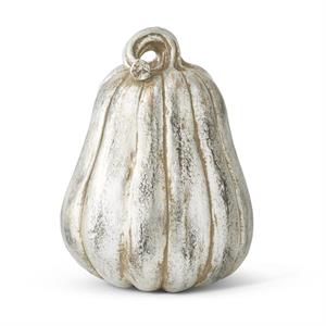 TALL ANTIQUE SILVER GOURD