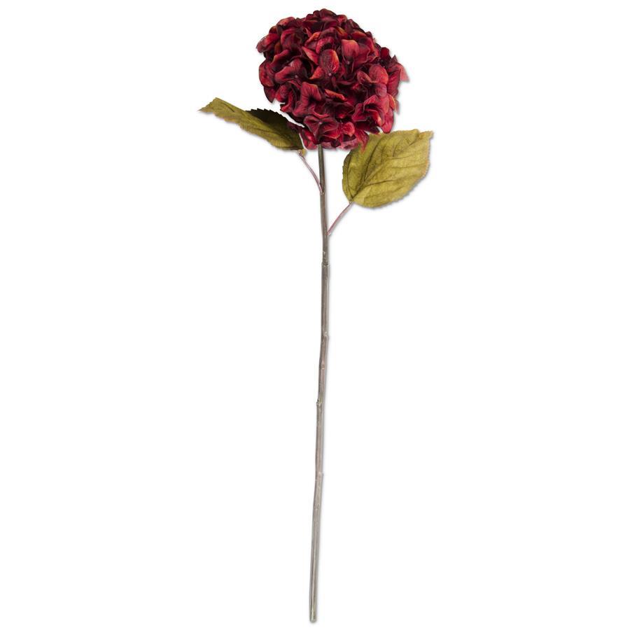 30"BURGUNDY HYDRANGEA STEM