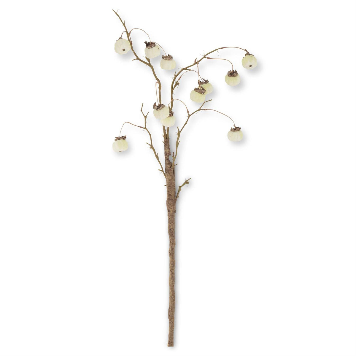 32"WH MINI PUMPKIN BRANCH