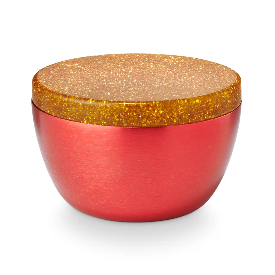 MEMORY LANE SPARLKE LIDDED CANDLE