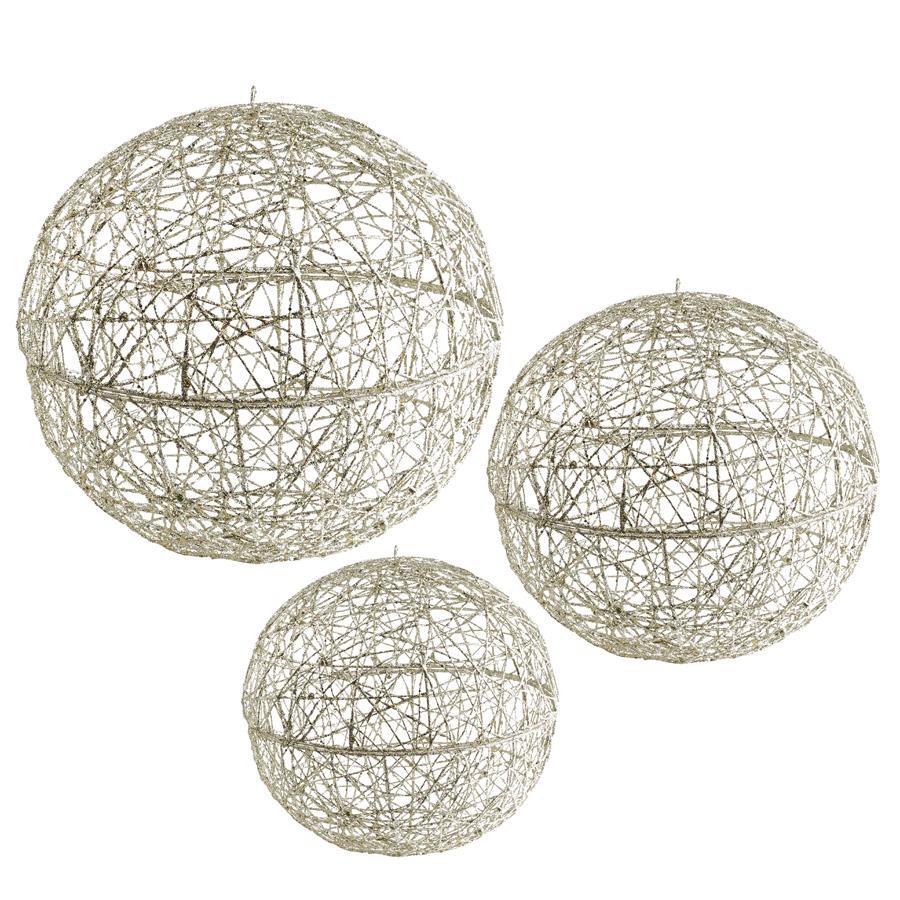 Medium Glitter Hanging Ball