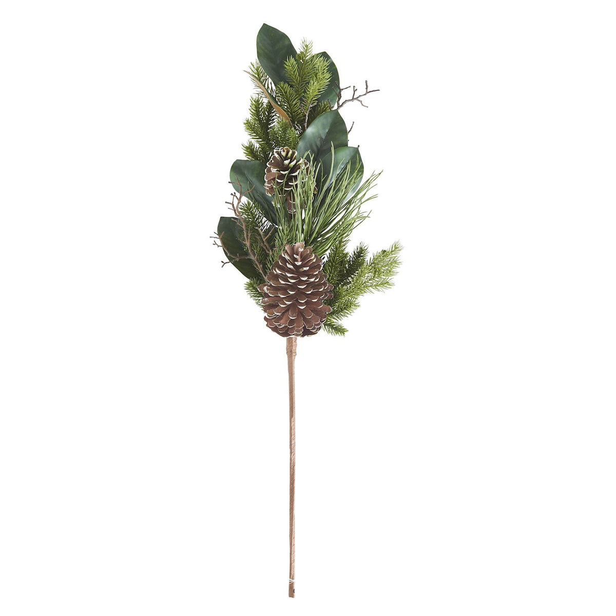 36" NEEDLE PINE W/PINECONES