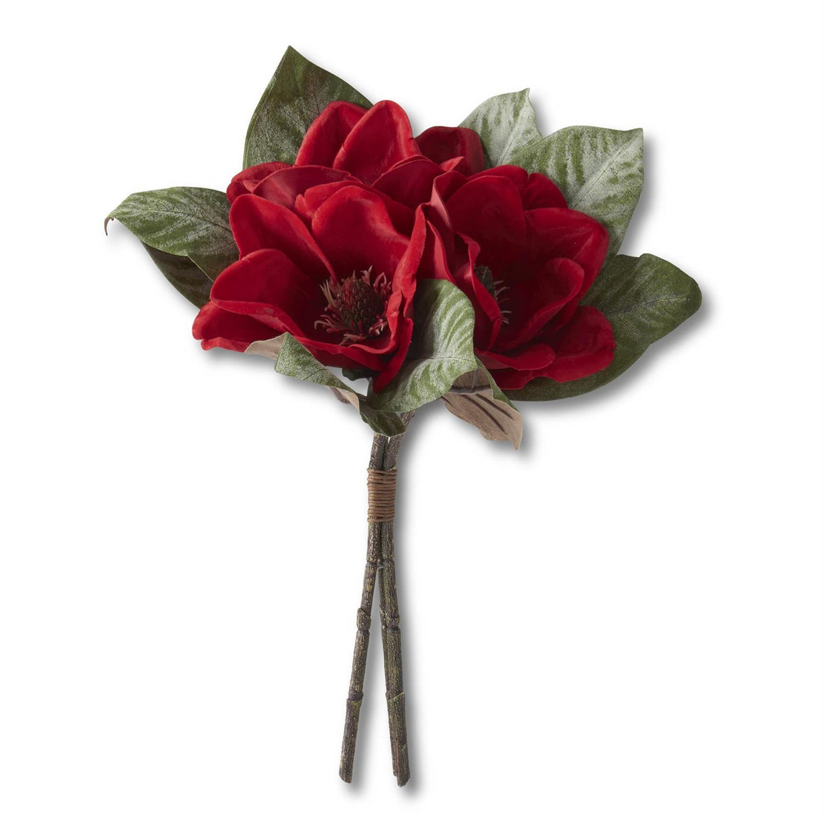 17"RED VELVET MAGNOLIA BUNDLE