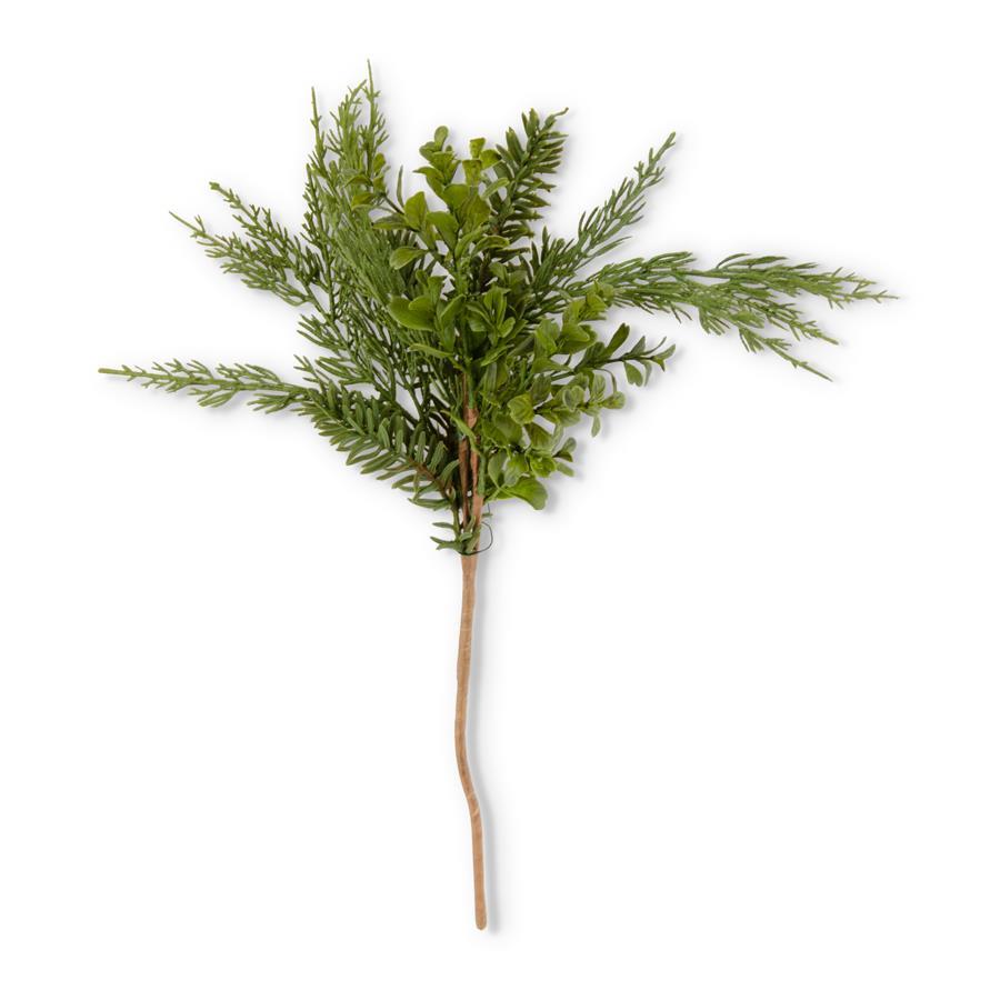 18"BOXWOOD&MIXED PINE PICK