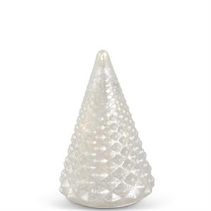 SM SILVER MERCURY GLASS TREE