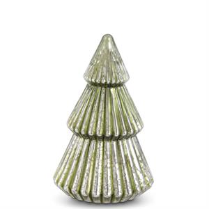 GREEN MERCURY GLASS TREE