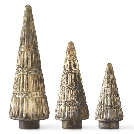 MD - Dot & Line Pewter/Gold Tree