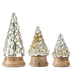 Silver Mercury Glass Tree - Small