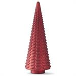 LG RED MERCURY GLASS CHRISTMAS TREE