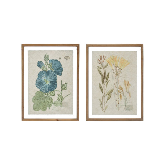 19” Wall Art - Vintage Floral