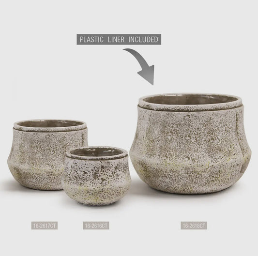 Lg Graveled Pot