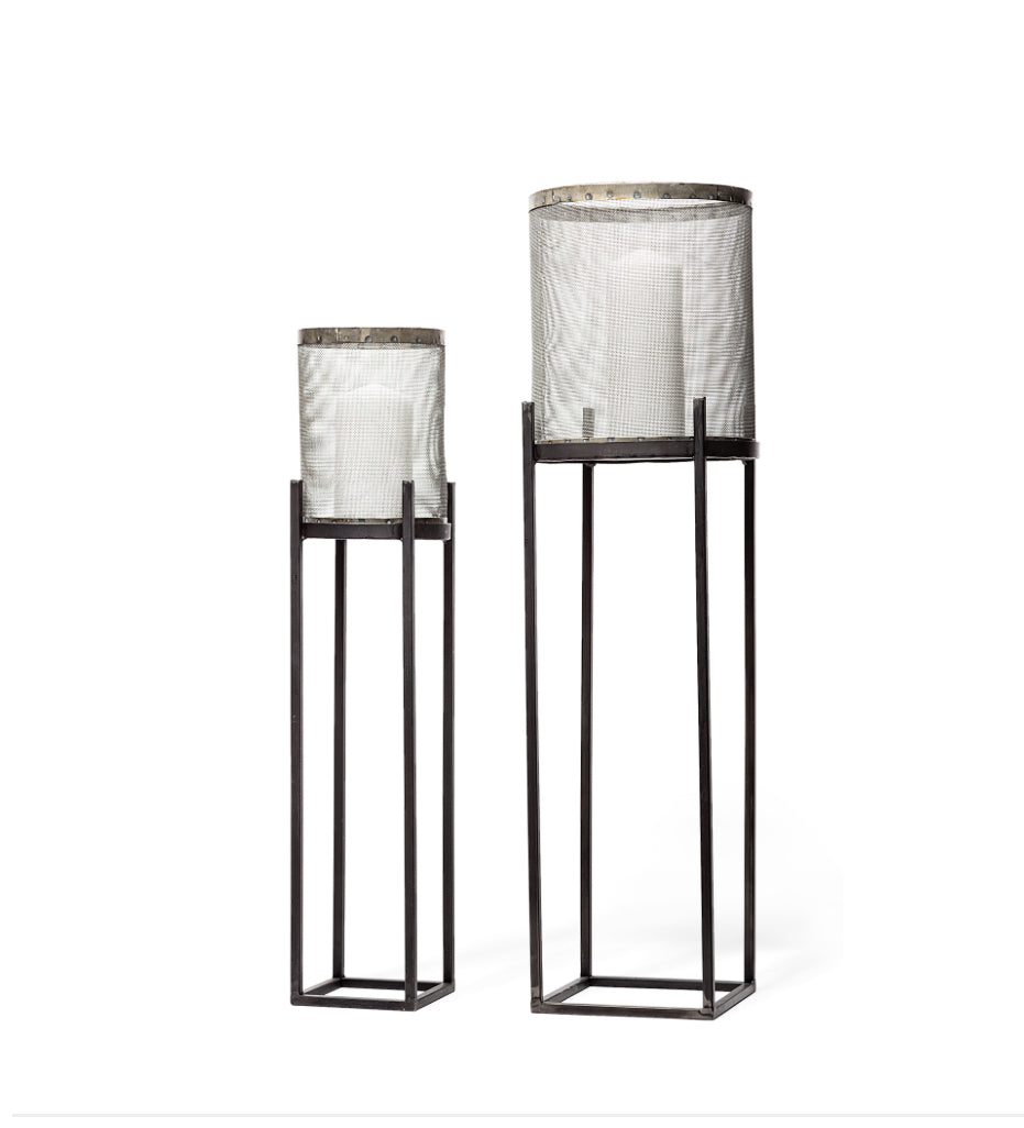 Brass & Metal Candle Holder