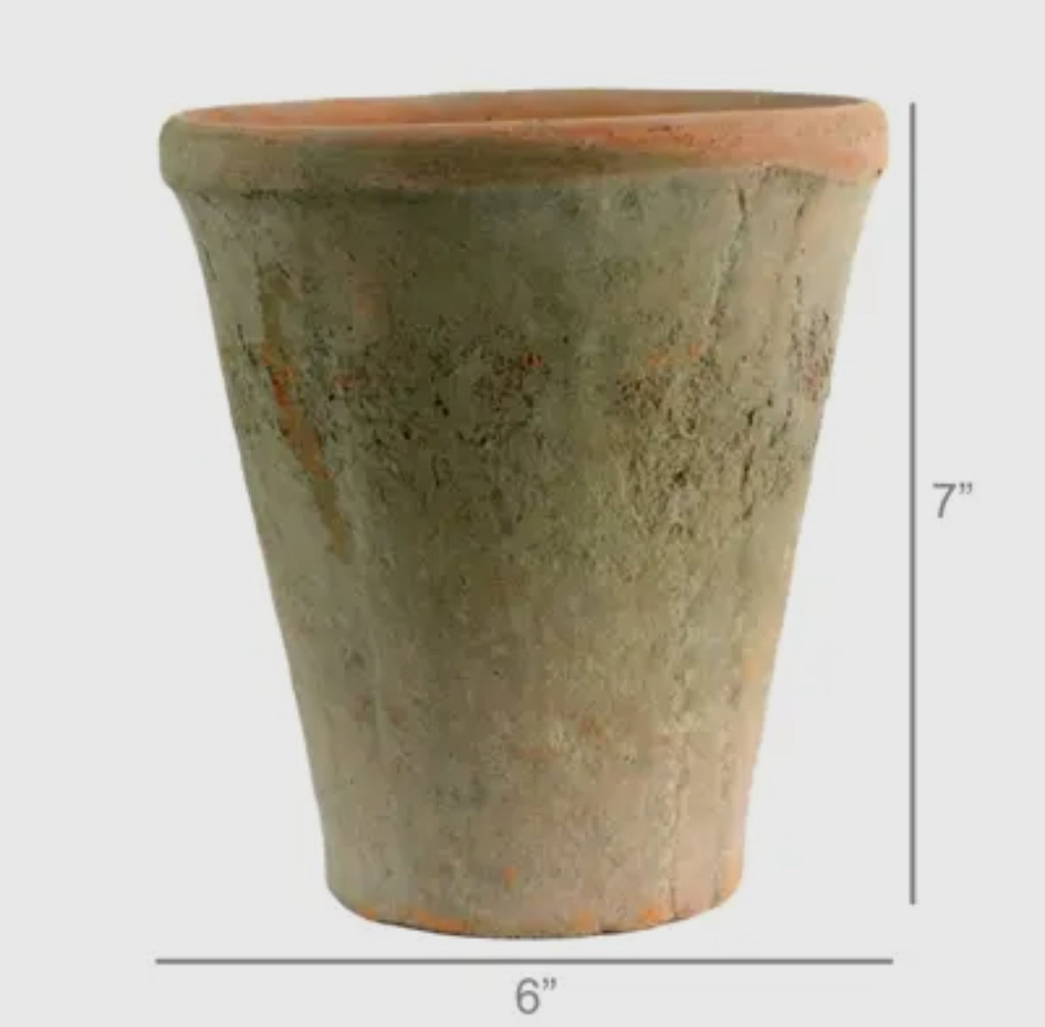 Rustic Terra Cotta Pot - Large